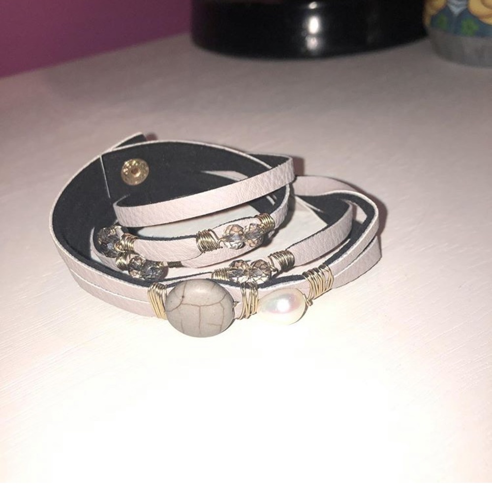 Wrap Pearl bracelet